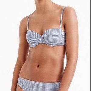 J. Crew bandeau bikini top & bottom